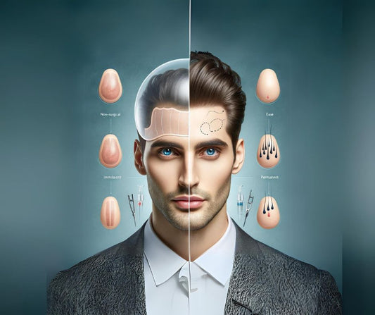 Understanding Hair Solutions for Men: Hair Systems vs. Hair Transplants